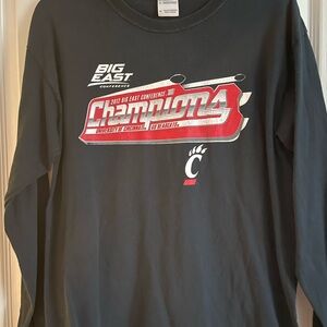 Cincinnati Bearcats Big East Conference Champion Long Sleeve Shirt